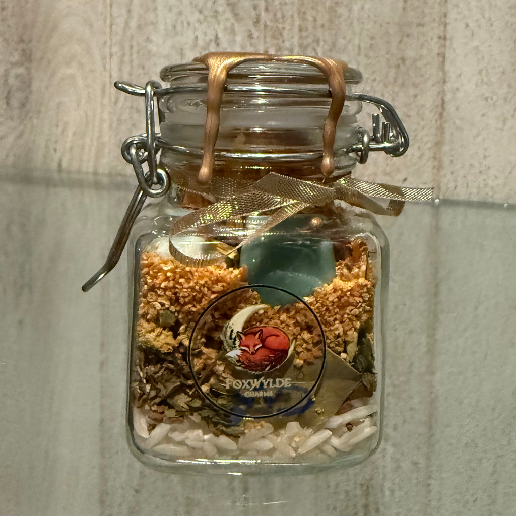 Prosperity and Abundance Spell Jar