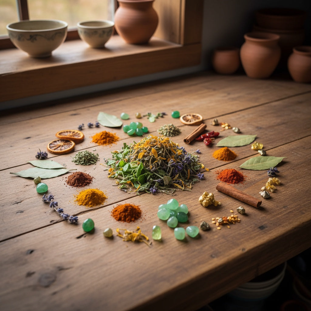 Prosperity and Abundance Spell Jar