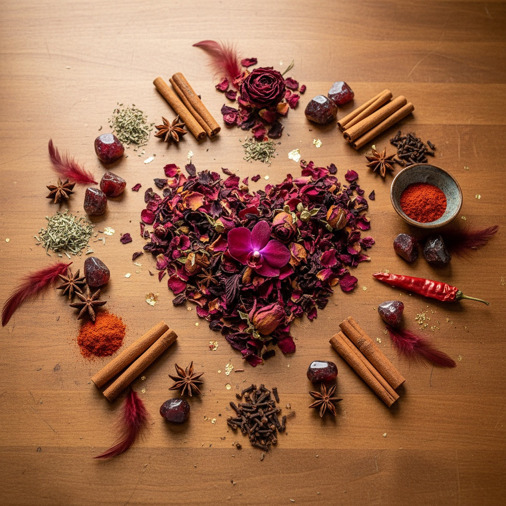 Spicy Passion Spell Jar